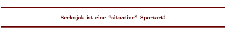 $\textstyle \parbox{\linewidth}{
\color{Brown}
\vspace{4mm}
\noindent
\rule{...
...rtart!}
\end{center} \vspace{-2mm}
\rule{\linewidth}{1mm}
\vspace{-3mm}
}$